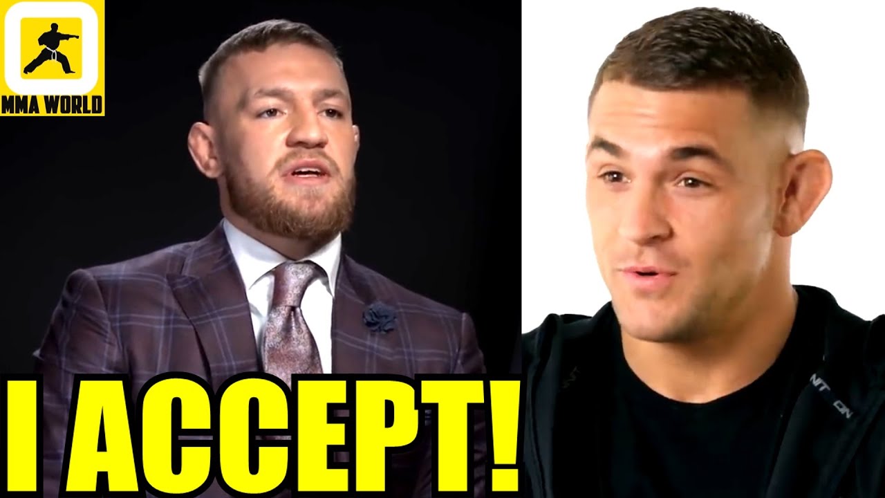 Conor McGregor has accepted UFC's offer to fight Dustin ...