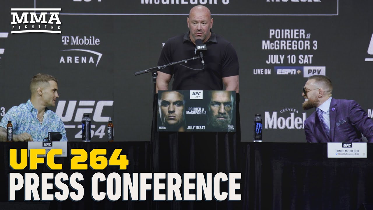 UFC 264: Poirier vs McGregor 3 Pre-fight Press Conference | MMA Fighting - Extreme Taekwondo